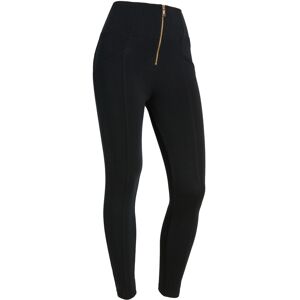 Freddy Pantaloni WR.UP® vita alta con zip, cucitura centrale Nero Donna Large