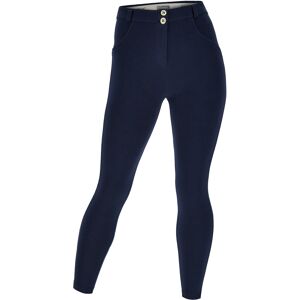 Freddy Pantaloni push up WR.UP® 7/8 curvy cotone organico Blu Navy Donna Extra Small