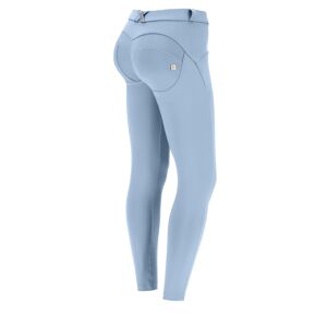 Freddy Pantaloni push up WR.UP® 7/8 superskinny tessuto traspirante Blue Fog Donna Extra Large