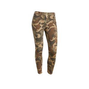 Freddy Pantaloni push up WR.UP® 7/8 clessidra superskinny camouflage Beige Mimetico Donna Large