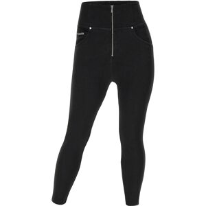 Freddy Pantaloni push up WR.UP® 7/8 curvy superskinny in navetta Nero Donna Extra Small