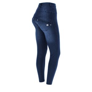 Freddy Jeans WR.UP® in navetta con vita altissima stile bustier Dark Jeans-Seams On Tone Donna Medium