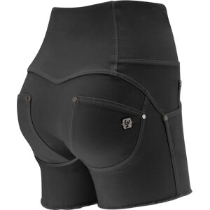 Freddy Shorts push up WR.UP® in gabardine vita alta e taglio vivo Nero Donna Xxs