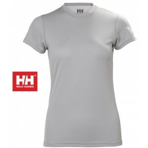 Helly Hansen T-Shirt Tech da donna in tessuto tecnico grigio XS