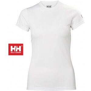 Helly Hansen T-Shirt Tech da donna in tessuto tecnico bianco XS