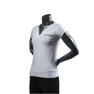 ALPHAZER OUTFIT T-Shirt Collo V Donna Colore: Bianco S