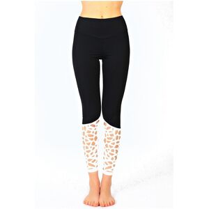 Sara Anversa Leggings Donna Train Bianco L