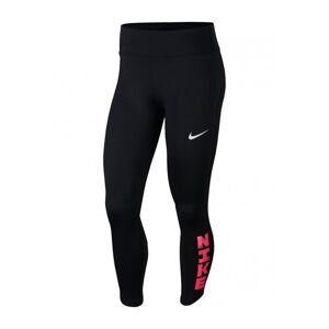 Nike Leggings Running 7/8 Fast Icnclsh Nero Bianco Donna L