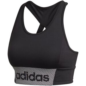 ADIDAS reggiseno sportivo nero grigio donna XS