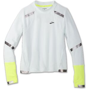 Brooks Maglia Running Ml Carbonite Icy Grigio Nightlife Donna M