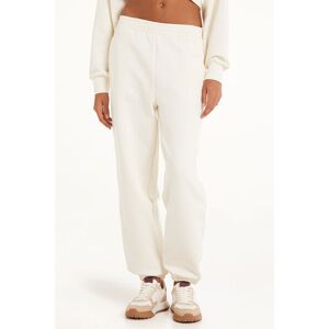 Tezenis Jogger in Felpa Pesante con Tasche Donna Naturale Tamaño S