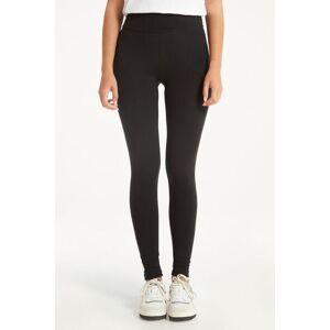 Tezenis Leggings in Cotone Donna Nero Tamaño M