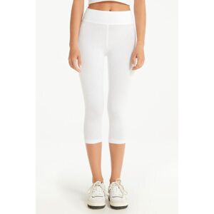 Tezenis Leggings Capri Donna Bianco Tamaño XL