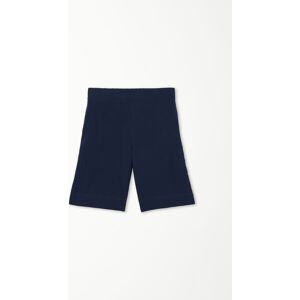 Tezenis Bermuda in 100% Cotone Super Leggero Donna Blu Tamaño M