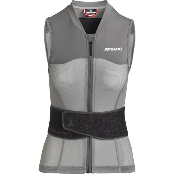 atomic live shield vest w - gilet protettivo - donna grey m