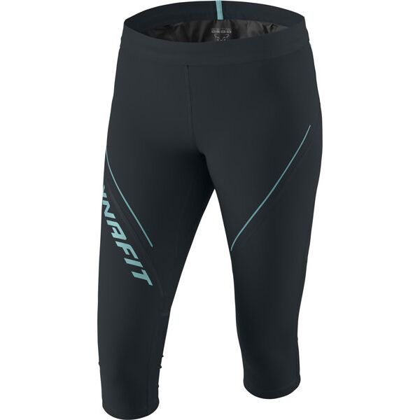 dynafit alpine 2 - pantaloni trail running 3/4 - donna dark blue/light blue i42 d36