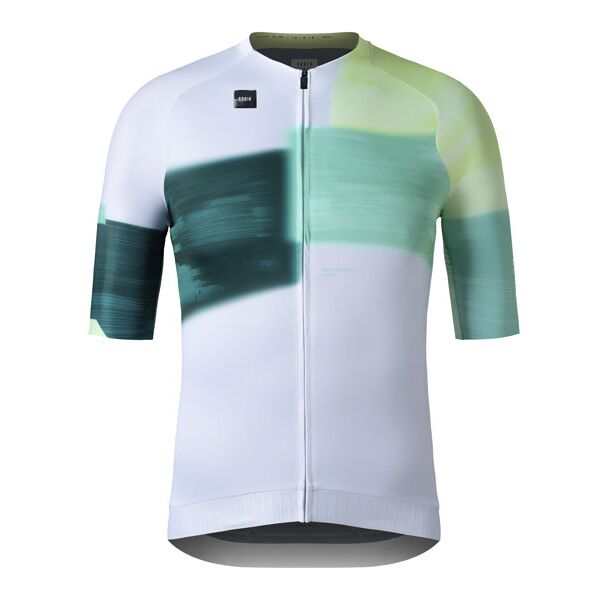 gobik cx pro 3.0 - maglia ciclismo - unisex white/green l