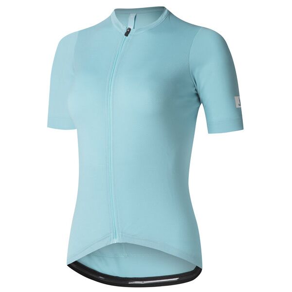 jëuf essential road solid w - maglia ciclismo - donna light blue m