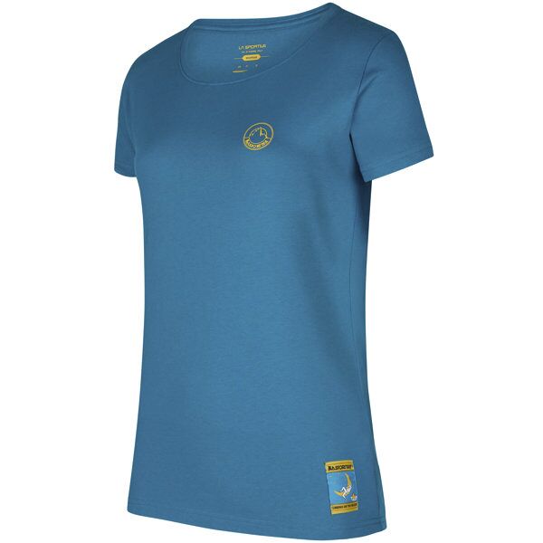 la sportiva climbing on the moon - t-shirt - donna light blue xs