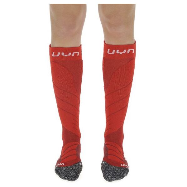 uyn lady ski magma - calze da sci - donna red 39/40