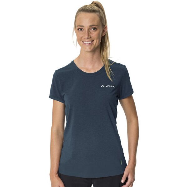 vaude sveit - t-shirt trekking - donna dark blue i40 d36