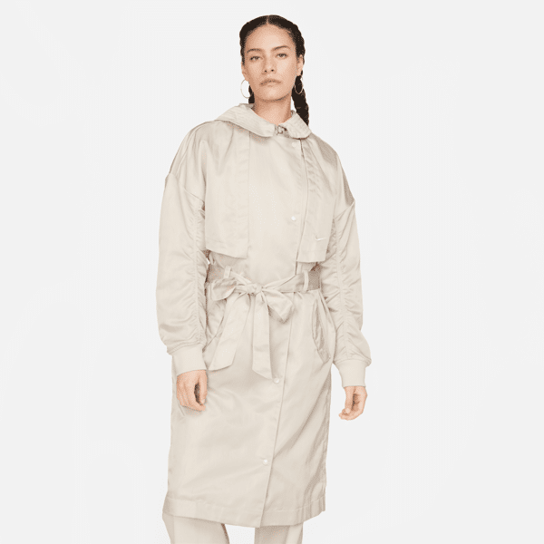 nike trench  sportswear essentials – donna - marrone