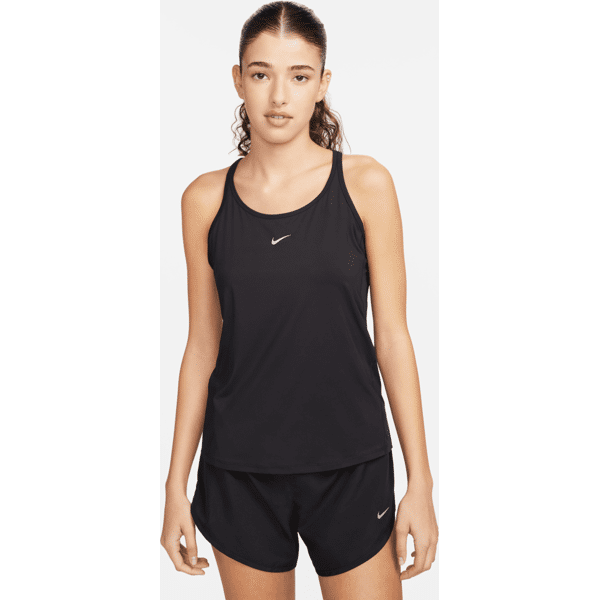 nike canotta con spalline incrociate sul retro dri-fit  one classic – donna - nero