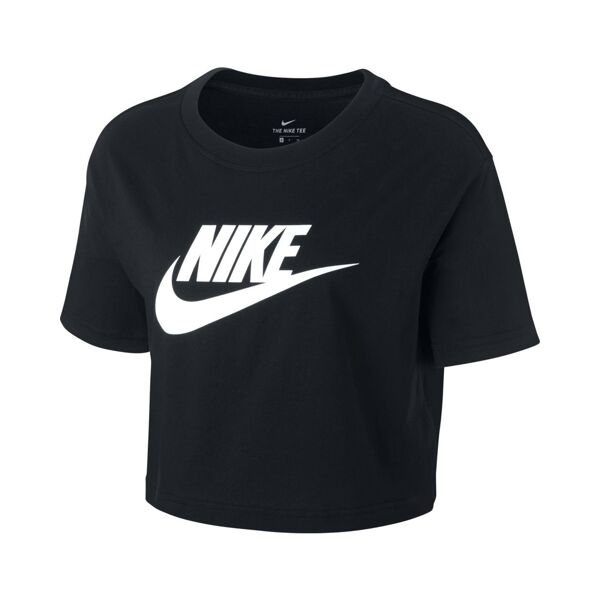 nike maglietta sportswear nero per donne bv6175-010 xl