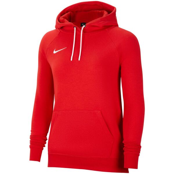 nike felpa con cappuccio team club 20 rosso per donne cw6957-657 l