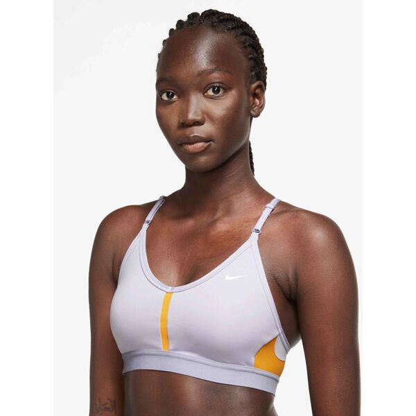 nike reggiseno sportivo indy viola per donne cz4456-536 m