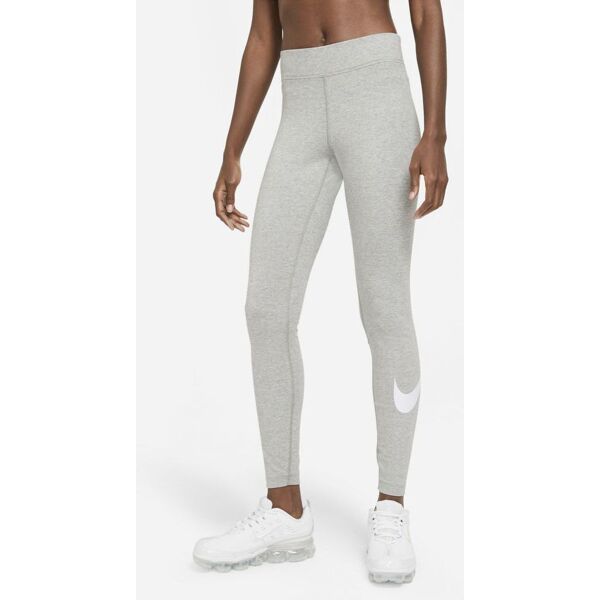 nike legging sportswear essential grigio donne cz8530-063 xs