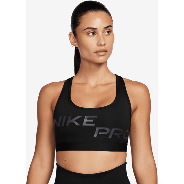 nike reggiseno swoosh nero donna fn2749-010 xs