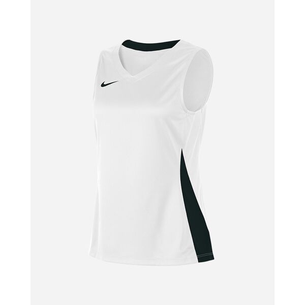 nike maglia da basket team bianco e nero per donne nt0211-100 2xl