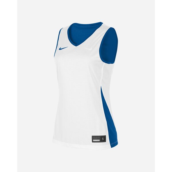 nike maglia da basket team blu reale e bianco per donne nt0213-463 2xl