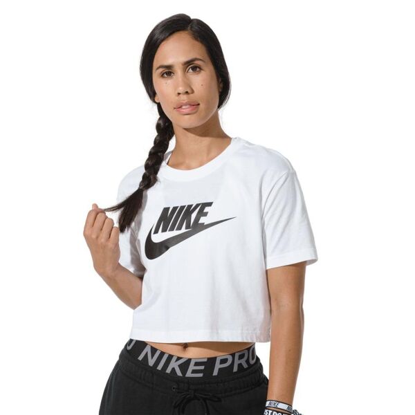 nike maglietta sportswear bianco per donne bv6175-100 xl