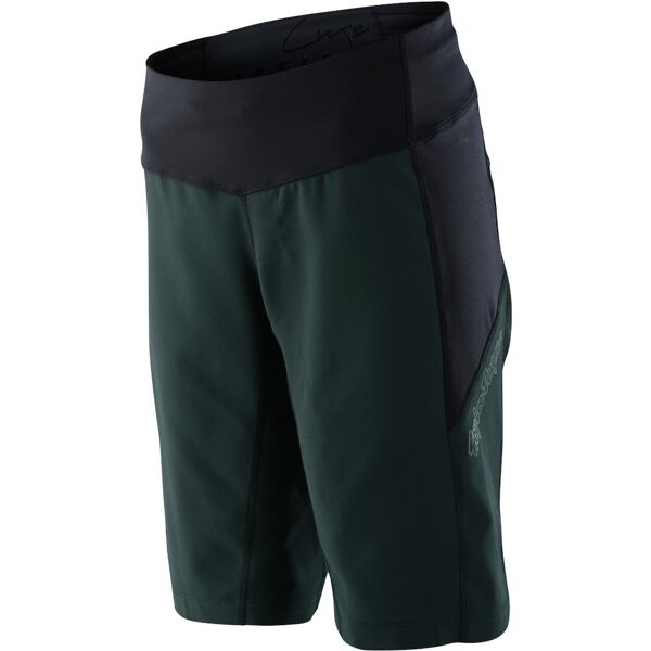 lee luxe pantaloncini da bicicletta da donna verde xs