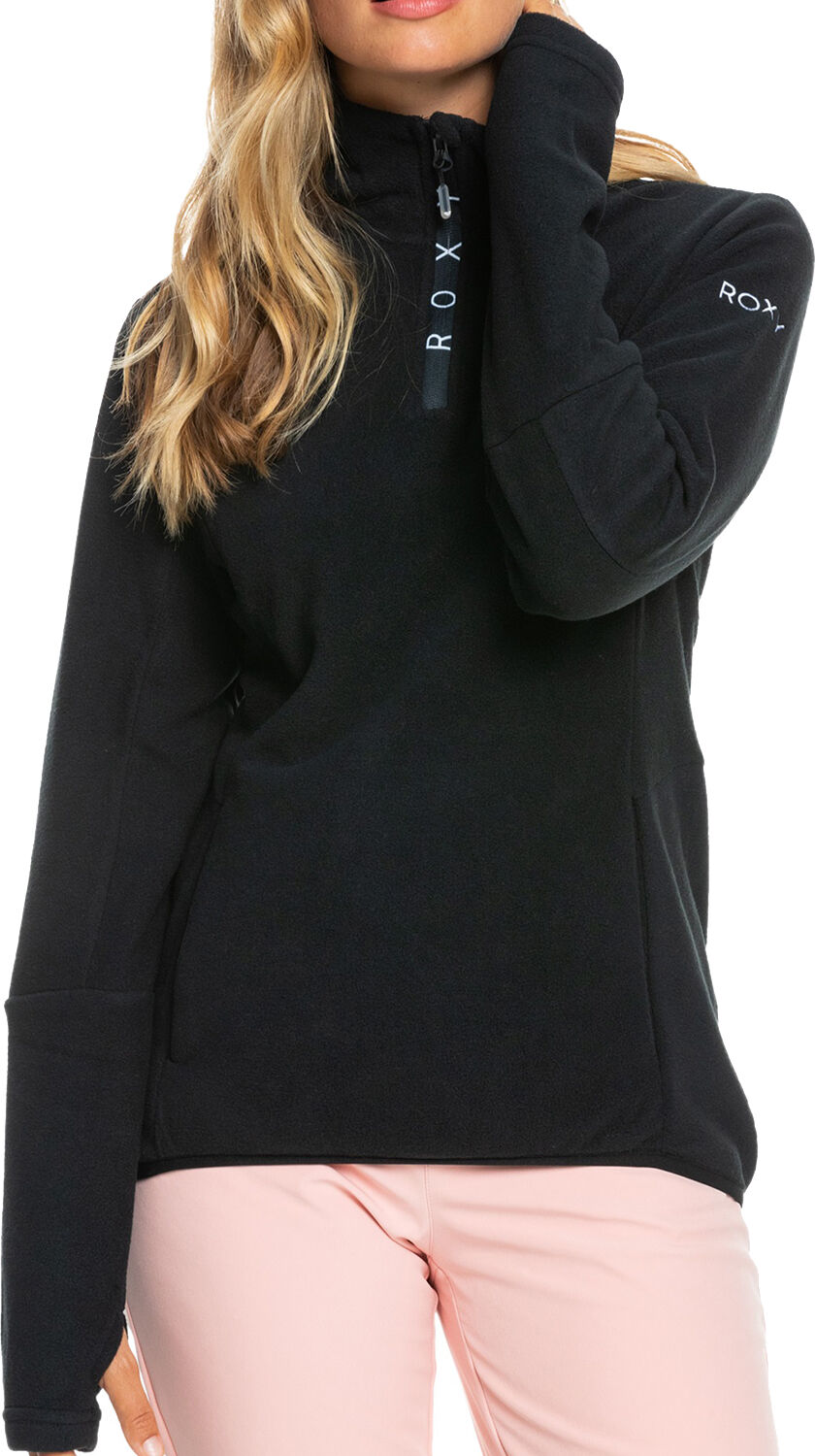 Roxy SAYNA HALF ZIP TRUE BLACK XL