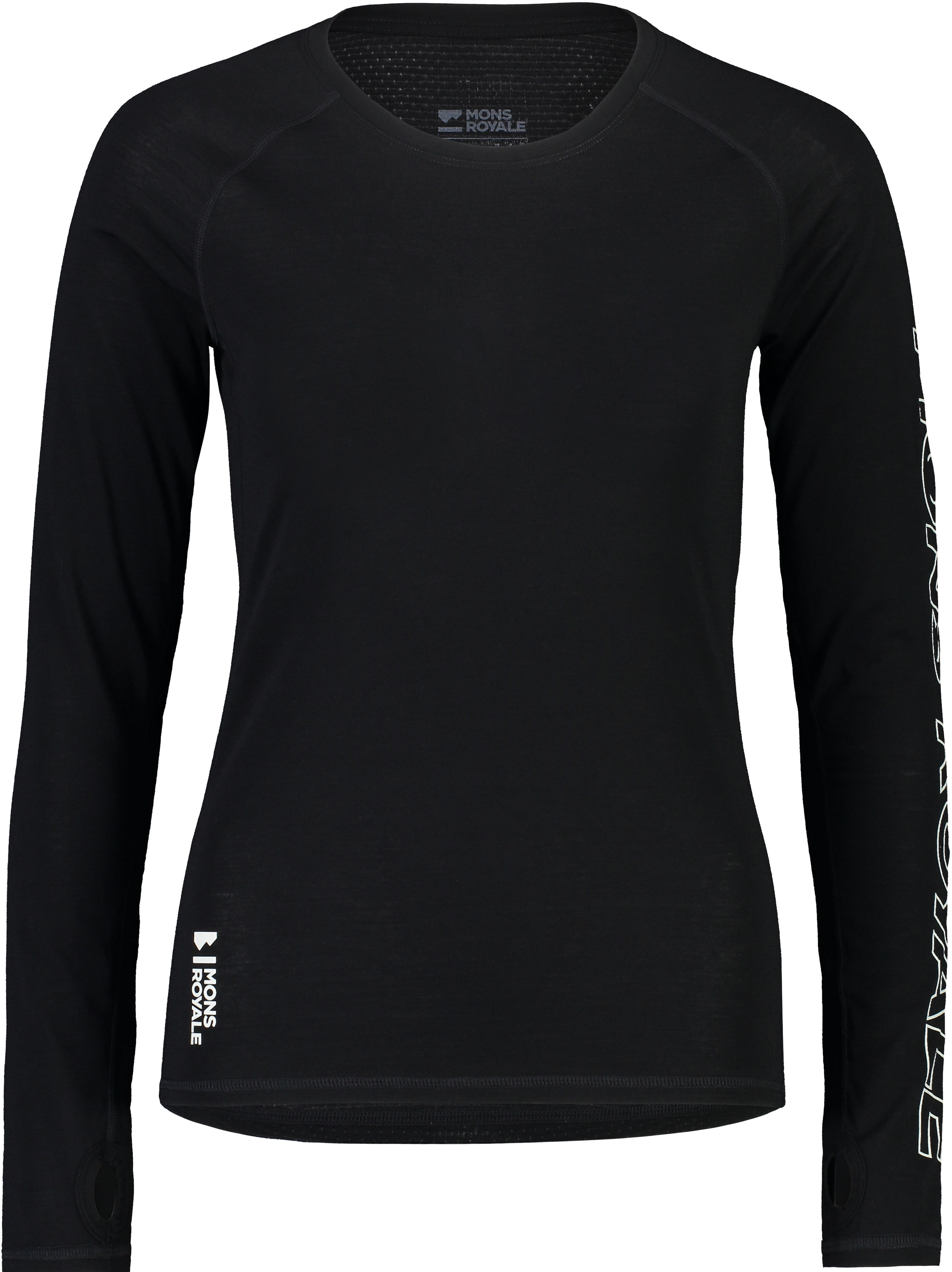 MONS ROYALE BELLA TECH LS BLACK XS