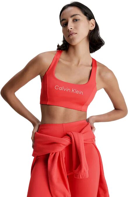 Calvin Reggiseno Sportivo Donna Art 00gws3k119 P-E 23 Colore E Misura A Scelta COOL MELON