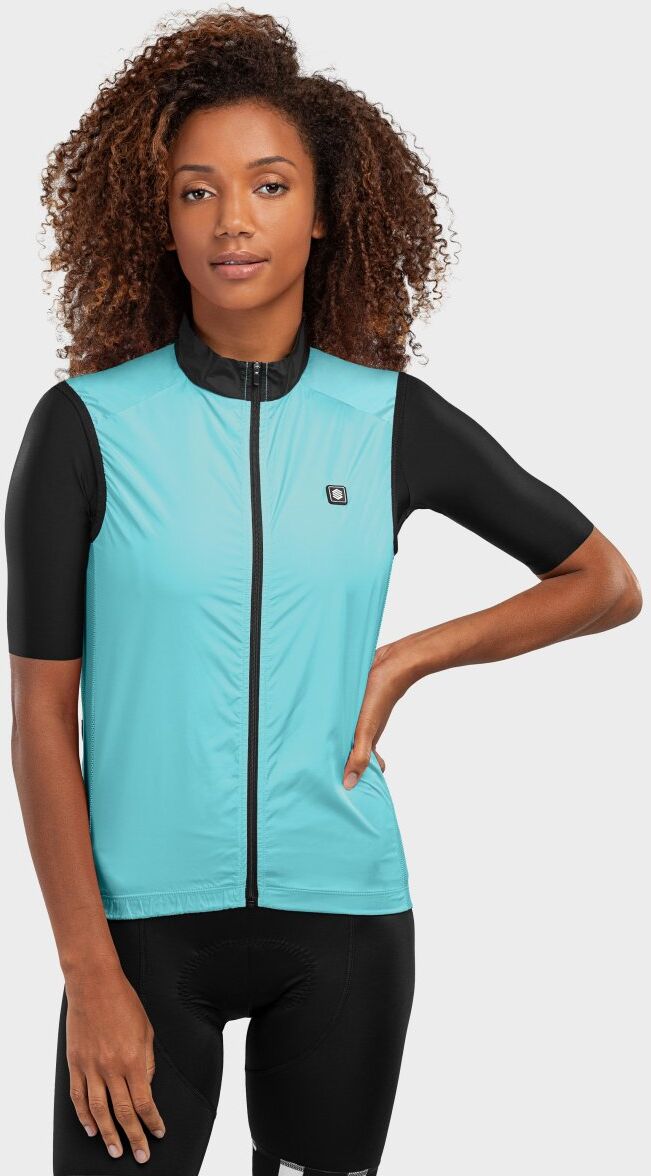 SIROKO -55% Gilet Antivento Ciclismo da Donna V1-W Frost taglia XL