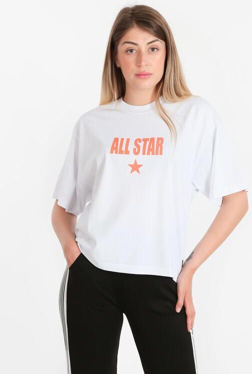 Converse t-shirt donna in cotone T-Shirt e Top donna Bianco taglia XS