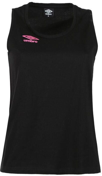 Umbro Canotta donna sportiva in cotone T-Shirt e Top donna Nero taglia L