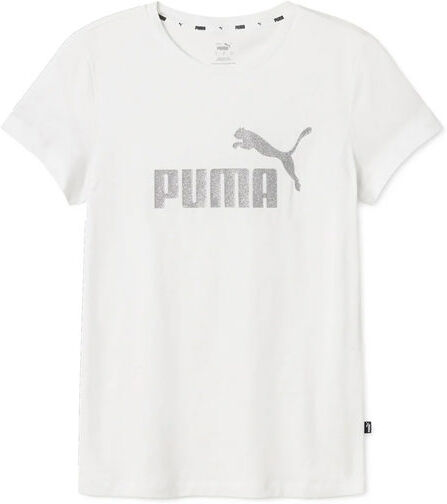 Puma Essential t-shirt donna con logo glitter T-Shirt e Top donna Bianco taglia XL