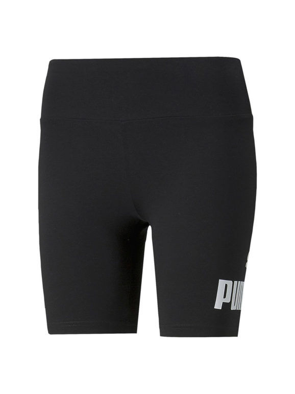 Puma Essentials logo short donna sportivi Pantaloni e shorts donna Nero taglia S