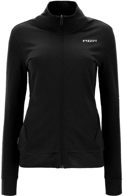 Freddy Felpa donna con zip Felpe donna Nero taglia XXL