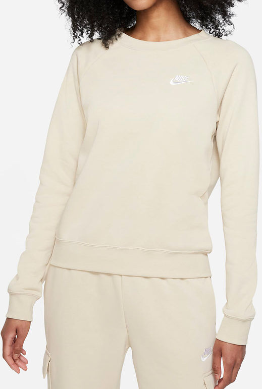 Nike Felpa donna in caldo cotone Felpe donna Beige taglia M