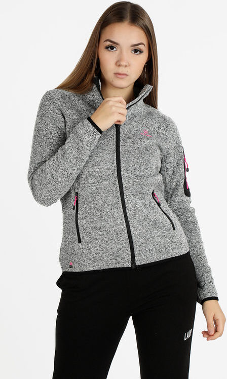 Athl Dpt Felpa donna sportiva full zip Felpe donna Grigio taglia XL