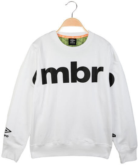 Umbro Felpa girocollo da ragazzo Felpe bambino Bianco taglia L