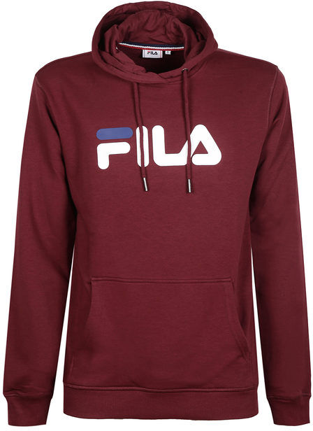 Fila Felpa unisex con cappuccio Felpe unisex Rosso taglia XL