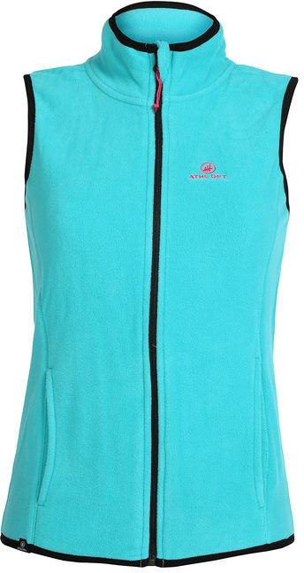 Athl Dpt Gilet sportivo donna in pile Smanicato donna Blu taglia XXL